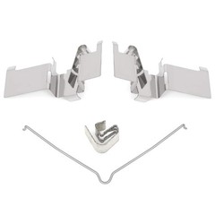 Ceramic Front Brake Pads with Clip fit for 2007-2017 Toyota Camry
