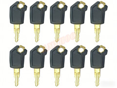 10x Equipment Excavator Ignition Loader Dozer Key For Caterpillar CAT 5P8500