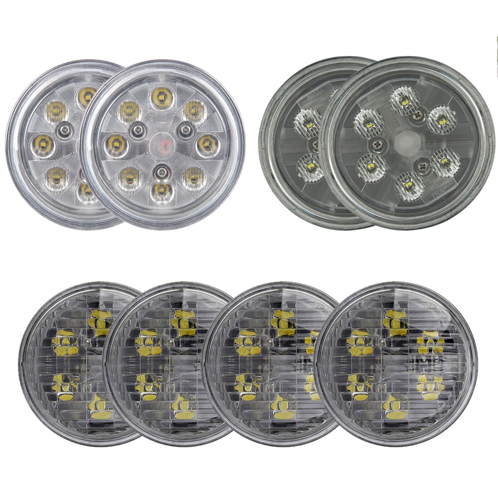 8x LED Work Lights Kit For John Deere 40/50 Series 4050 4250 4450 4650 4850