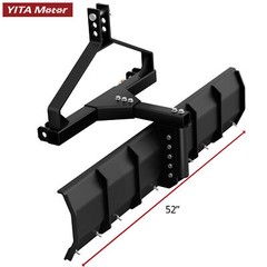 52″ Width Working Coverage 3 Point Rear Grading Blade for Cat 0 & Cat 1 Tractors