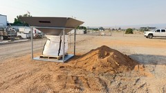 Bear Iron Works Bulk Bag Filler Hopper / Super Sack Sandbagging Bagger
