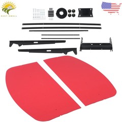 Tuff Top Tractor Canopy 52″ X 52″ For John Deere 2″ x 2″ or 2″ x 3″ ROPS Red