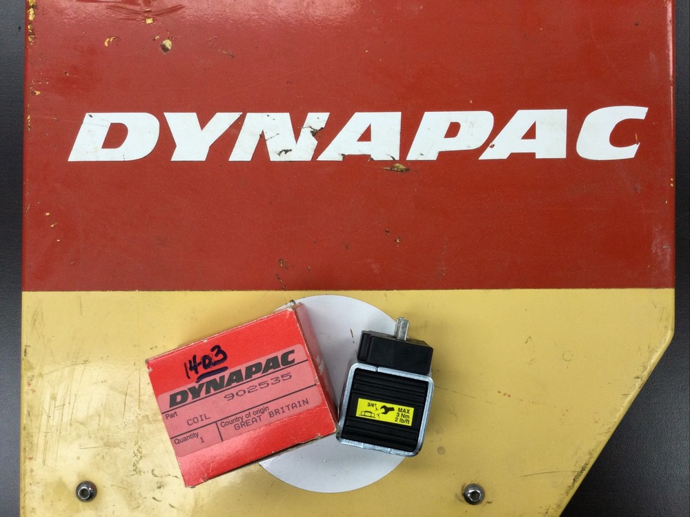 COIL FOR DYNAPAC. Part # 902535. New In Original Box