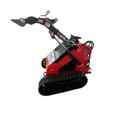 AGT LRT23 1 Ton Mini Skid Steer Loader with RATO R740 Engine Stand Behind