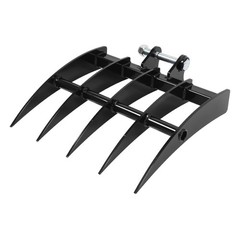 Rake Attachment Tools For Mini Excavator 1-1.5 Ton Excavator Digger Heavy-duty