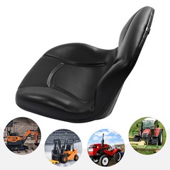 High Back Seat for John Deere 650 750 850 950 1050 Compact Tractor Black New
