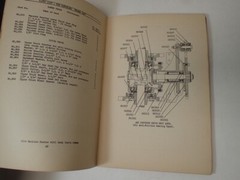 Vintage Parts List For Model 110 Cleveland Ditcher Series 4000 Only 1936