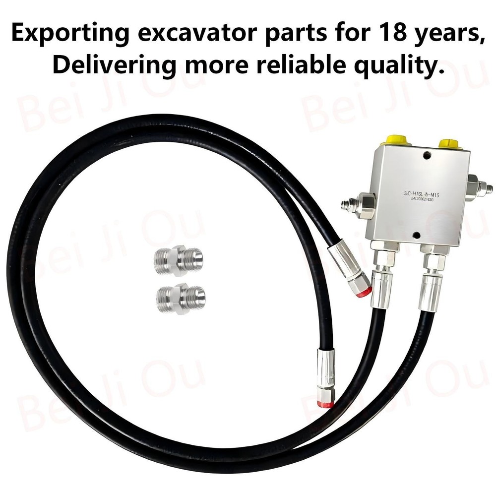 Mini Excavator Cushion Valve Kits Complete for Swive l Motor Assembled complet.