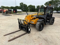 2023 JCB 505-20 TC 20′ 5,500 lbs Telescopic Reach Forklift Telehandler bidadoo