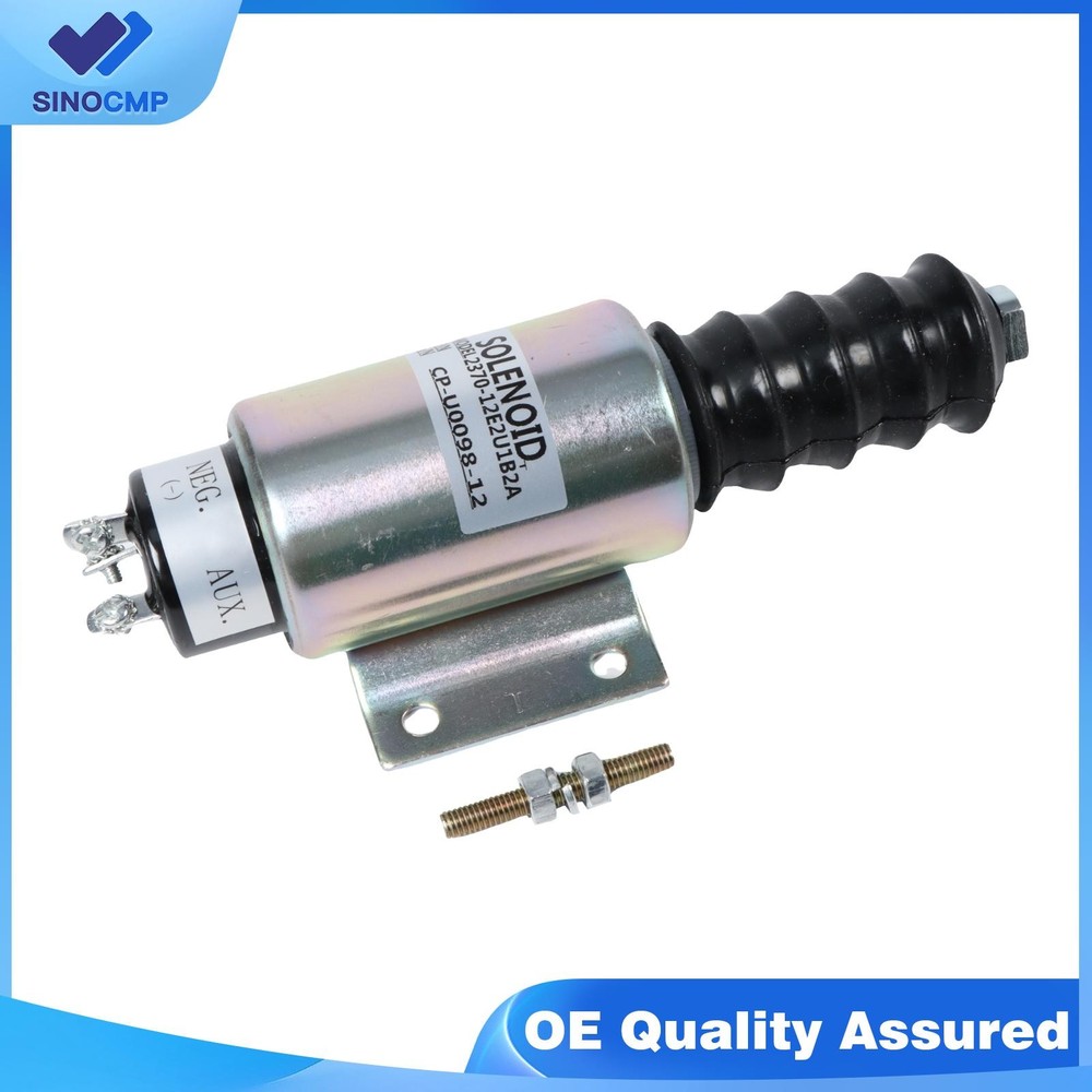 12V Solenoid Valve 2370-12E2U1B2A SA-3193-12V Fits for Woodward 2300-1503 12V