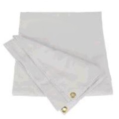 3-Bow Tractor Canopy Replacement Cover 40″ 10 oz. Duck Canvas – White