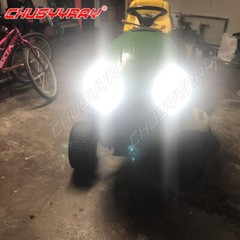 2 bright White LED light bulbs For Deere 8100 8110 8200 8210 8300 8310 8400 8410
