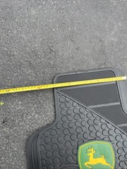 John Deere Floor Mats Plasticolor 2005 Nothing Runs Like A Deere Used