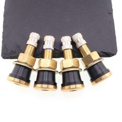 8PCS TR501 Brass valve stem for skid steer wheel/rim truck trailer tubeless NEW
