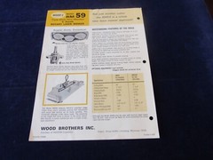 Woods Rotary Mower Shredder Owners Catalog & Brochure Lot of 2 Many Models Q1119