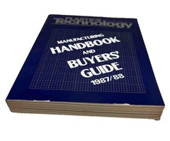 Plastics Technology- Manufacturing Handbook And Buyer Guide (1987/1988)