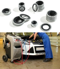 A/C O Ring Kit, 60pcs AC Seal Kit, Silver Rubber Automotive Air Conditioning …