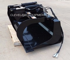 NEW 60″ LD GRAPPLE BUCKET ATTACHMENT Tractor Loader LS Mahindra Kioti Kubota 5′