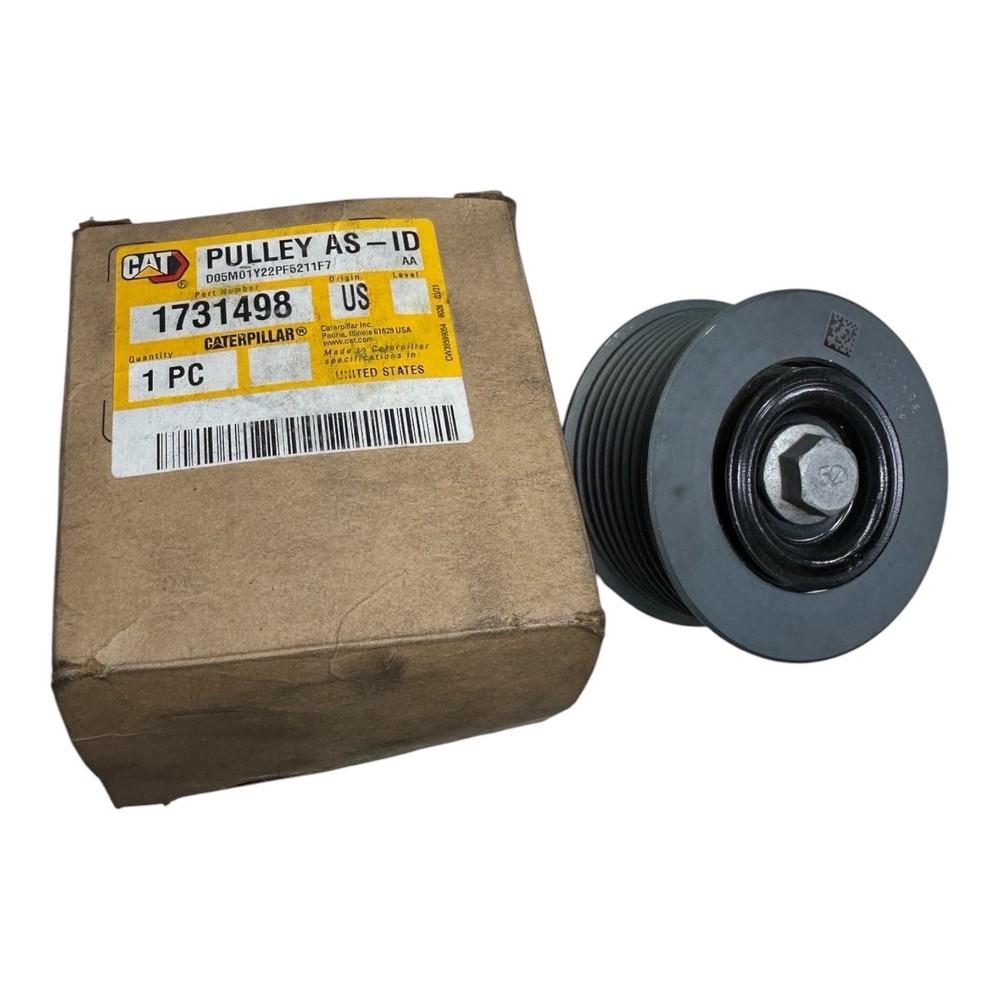 New Genuine CAT 173-1498 Groove Idler Pulley 🔥Fast Shipping🔥
