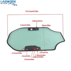 Cab Door Glass 345-6230 3456230 For Caterpillar 246D3 249D 249D3 297D 297D2