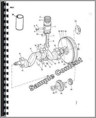 John Deere 1520 Gas & Diesel Tractor Parts Manual Catalog pc1121