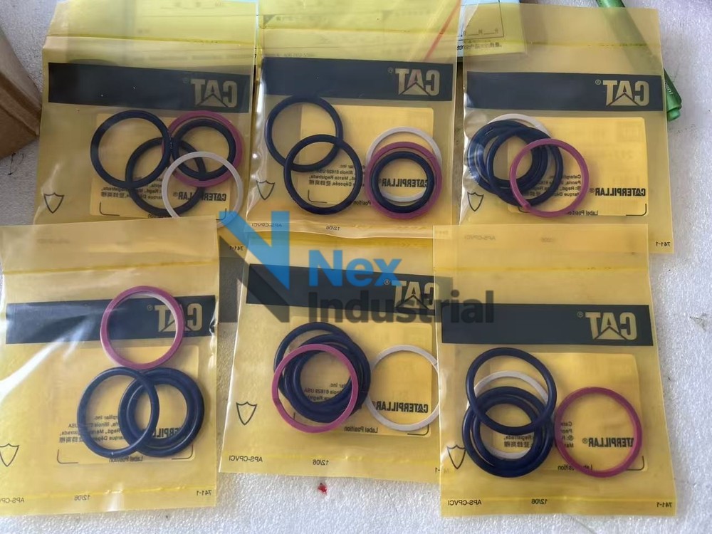 1Set（6 Pieces）Caterpillar 297-4841 Fuel Injector Seal Ring Kit for C7 C9 Engine