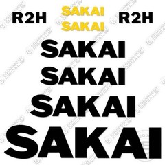 Fits Sakai R2H Decal Kit Roller Replacement Stickers – 3M Vinyl!