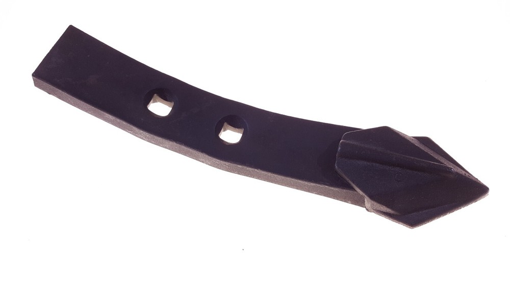 Chisel Plow Point w/ chrome cap 13″ x 2″ x 3/4″ THICK. 2-1/4-2 1/2″ CNTR CB-75