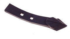 Chisel Plow Point w/ chrome cap 13″ x 2″ x 3/4″ THICK. 2-1/4-2 1/2″ CNTR CB-75