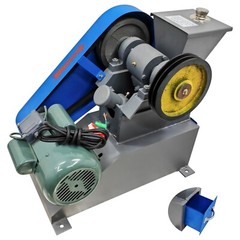 220V Jaw Crusher Rock Crush Machine 6-30mm Outlet Adjustable Stones Crusher