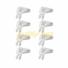 10 Master Battery Disconnect Keys Heavy Equipment 8H-5306 For Caterpillar CAT
