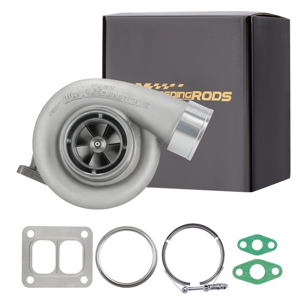 NEW-GT45 T4 V-Band 1.05 A/R 88MM Huge 600+HPS Boost Upgrade Racing Turbo Charger