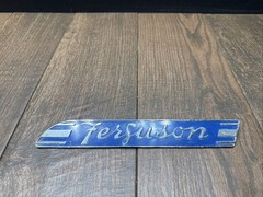 Ferguson Tractor Original Authentic Blue Chrome Side Emblem OEM ORIGINAL