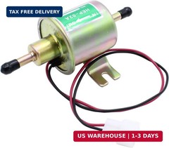 12V Electric 1/4 Fuel Pump Universal Low Pressure Transfer Inline Pump…