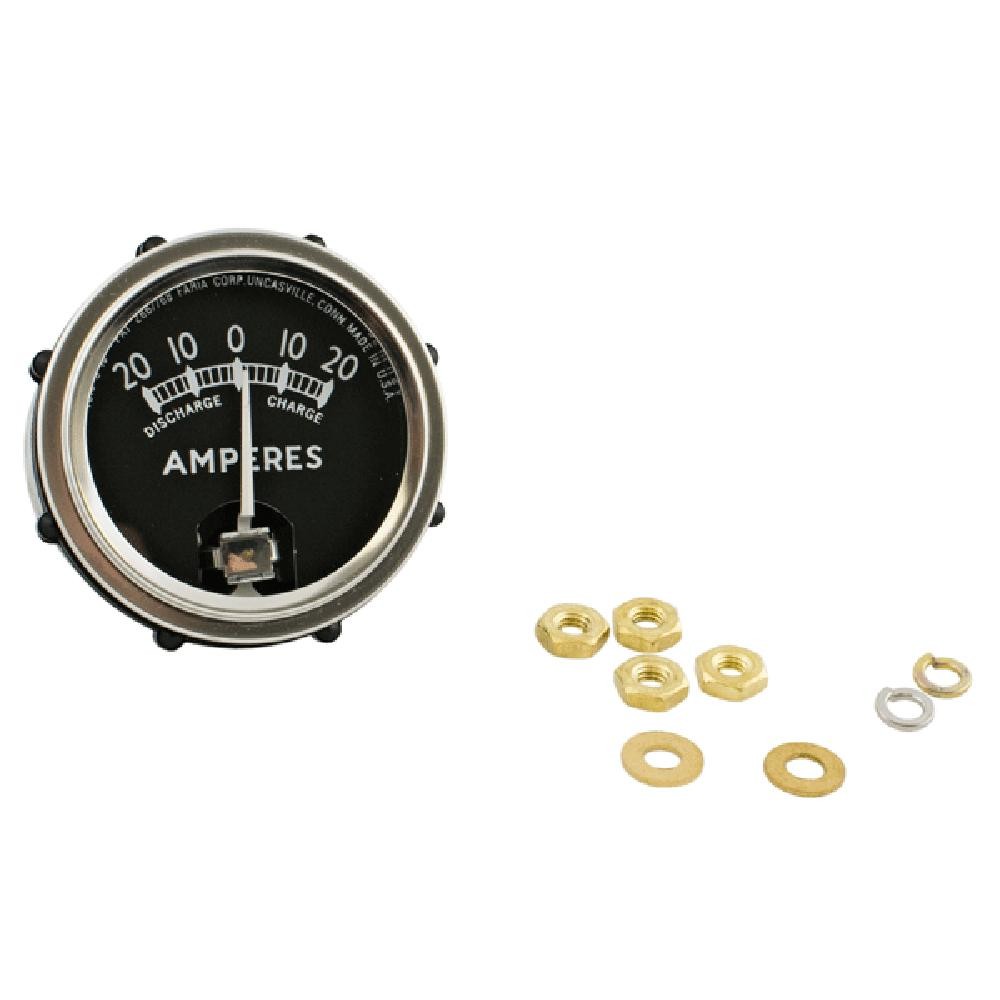 20 Amp Gauge Ammeter Universal Fit 2″ Hole Fits Ford Fits Massey Ferguson Fits C