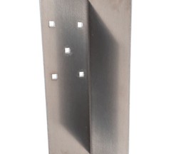 40″Viking Adjustable Aluminum Beacon Bracket for Headache Rack – Bolt-On – 1Pair