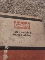 Case 150 Combine Original Parts Manual Catalog A597 JI CASE FARM Assembly Manual