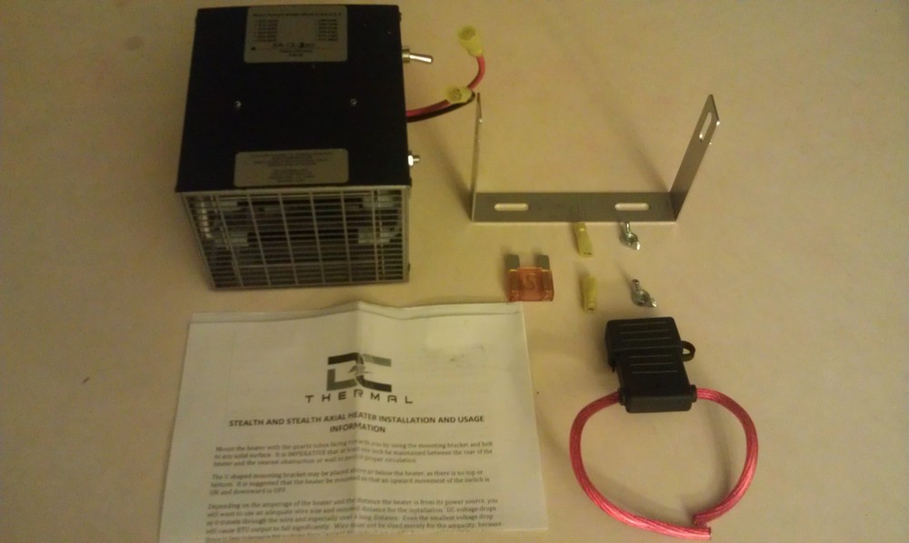 Skid Steer Cab Heater Kit for Bobcat, CAT,John Deere, New Holland & more-12 Volt