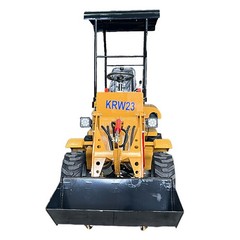 AGT 24HP RATO Gasoline Engine Mini Skid Compact Track Loader Wheeled KRW23