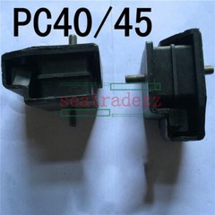 4PCS Engine Mounting Rubber Cushion Feet Bumper for Komatsu Excavator PC40 PC45