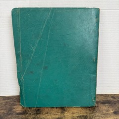 CLARK Model C500.355 Operstions Index Guide Manual Green Leatherback
