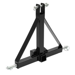 HECASA 3 Point 3 PT Trailer 2″ Receiver Hitch Adapter Tow Drawbar CAT 1 Tractor