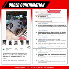 275.5 lb Hydraulic Vibratory Compactor Attachment for Skid-Steer Loader FreeShip