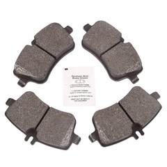 Front Rear Ceramic Disc Brake Pads Mercedes C230 02-07 C240 01-05 SLK300 09-11