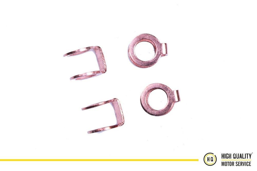 Double Copper Sealing Ring, Washer For Deutz 01118646, Set of 4, (8MM)