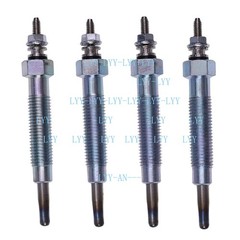 4X Glow Plug for Kioti CK30 CK35 DK35 DK40 DK45 DK50 DK551 DS3510 Mahindra 3510