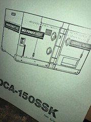 MQ Power Generator 150KVA ( Parts Manual ) Model DCA-150SSK