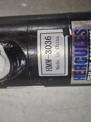 HERCULES HMW-3036 Hydraulic Welded Cylinder 3″ Bore x 36″ Stroke 3,000 PSI