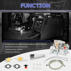 13713B Carburetor For Lincoln SA-200 SA-250 200 250 Amp Gas Welder F163