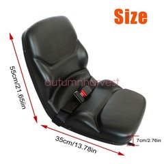 Case Backhoe Loader Seat Black For 585G 586C 586D 586E 586G Skid Steer Loader